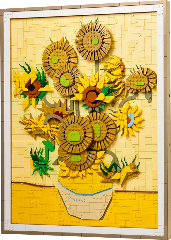 Lego Art - Vincent Van Gogh Sunflowers