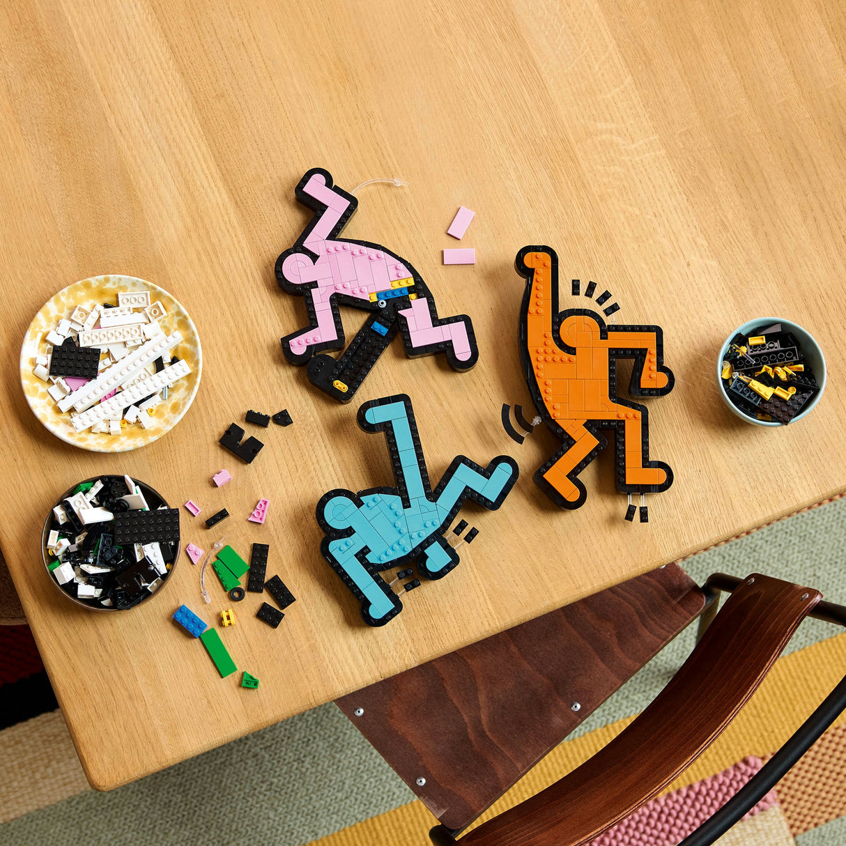 Lego Art - Keith Haring: Dancing Figures