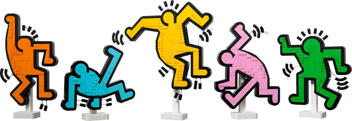 Lego Art - Keith Haring: Dancing Figures