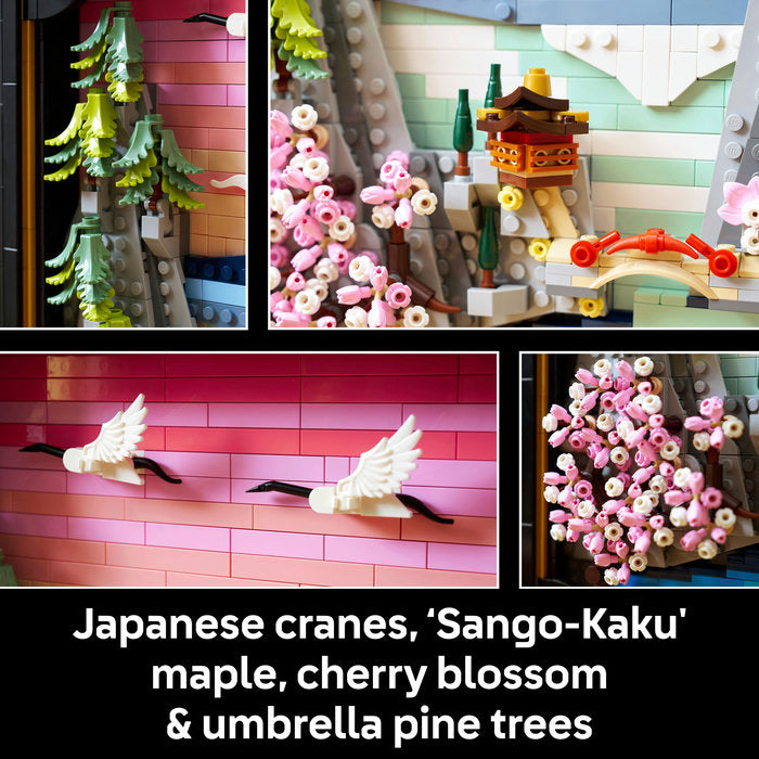 Lego Art - Japanese Cherry Blossom Landscape