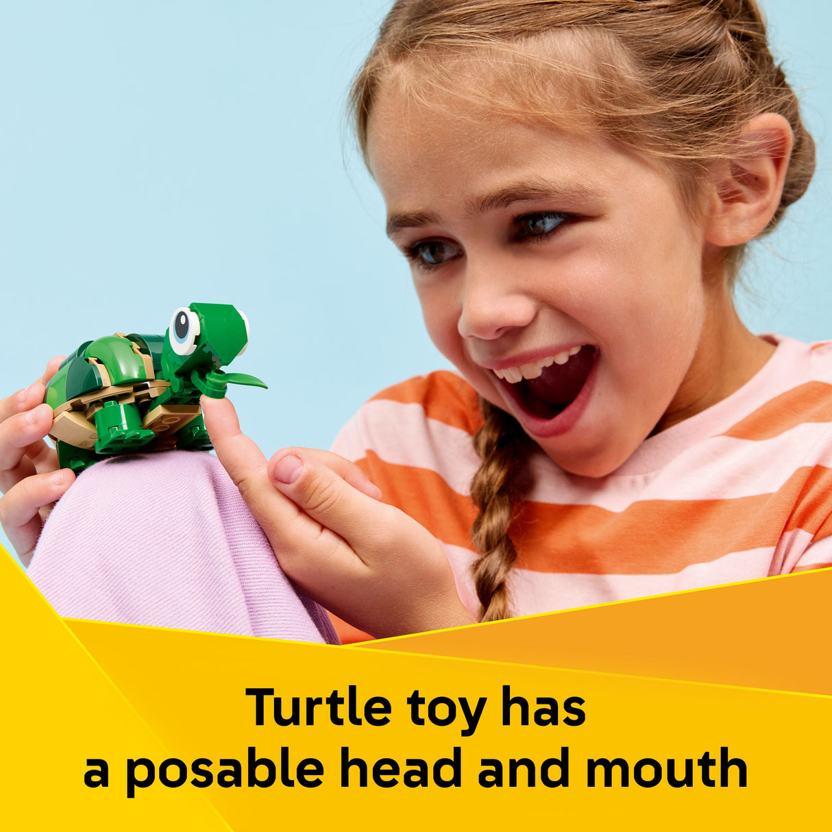 Lego Creator - Turtle with a Water Lily Flower