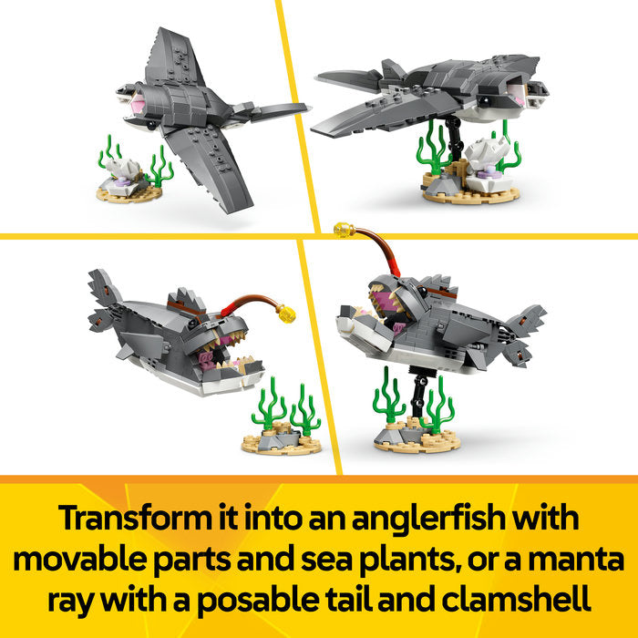 LEGO Creator 3 in 1 - Fierce Shark with a Treasure Chest