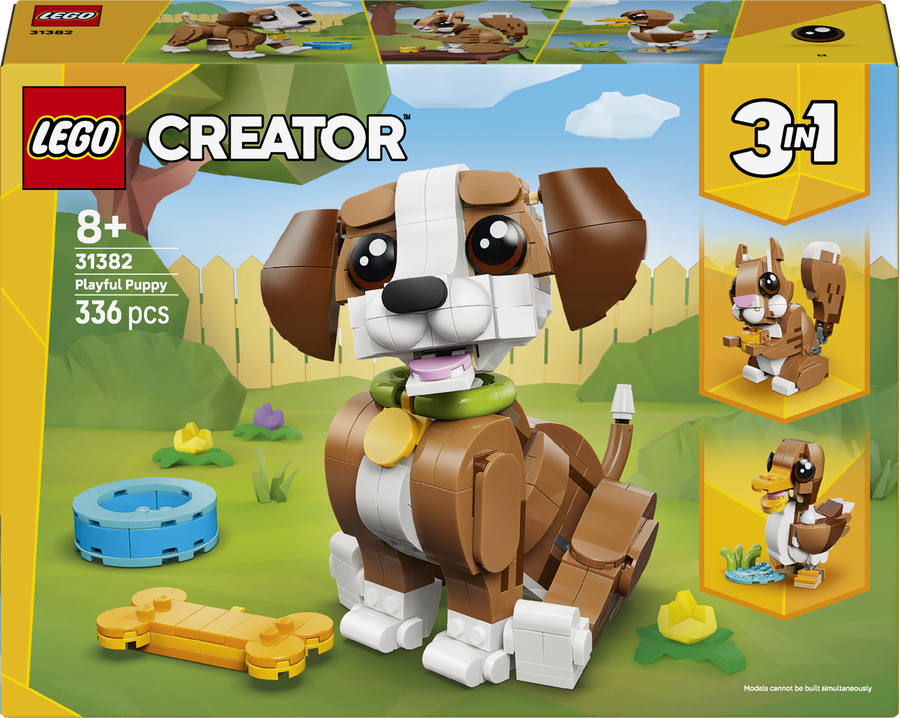 LEGO Creator 3 in 1 - Cute Animals: Playful Puppy Dog