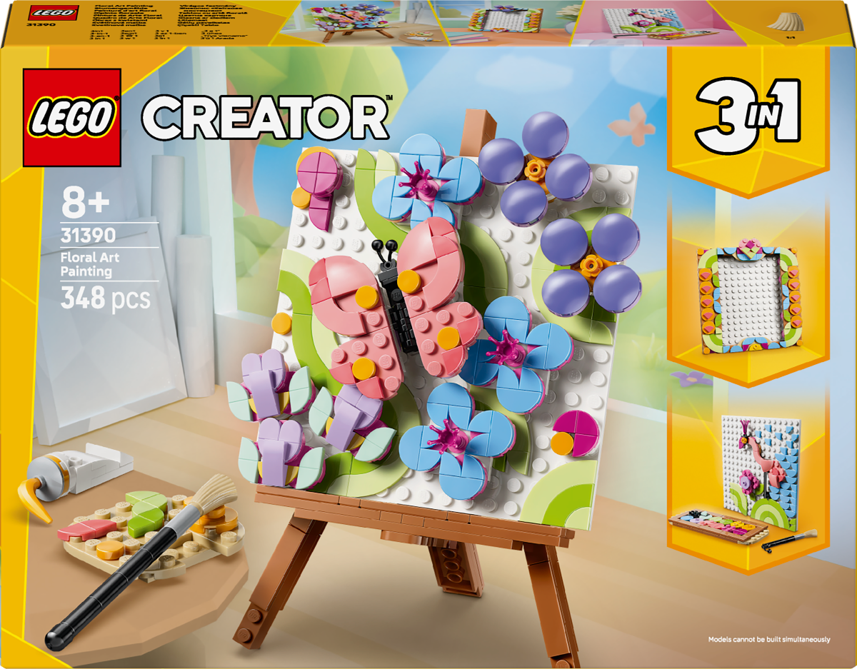 LEGO Creator - Floral Art Decor Painting