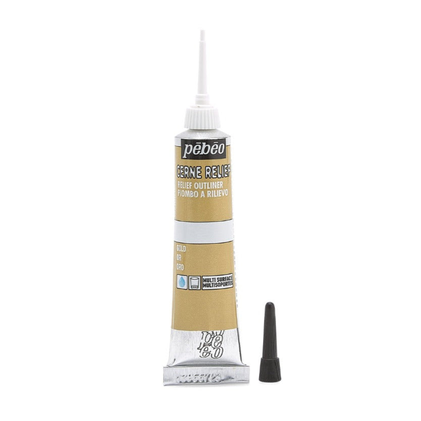 Pebeo Cerne Relief 20ml - Gold