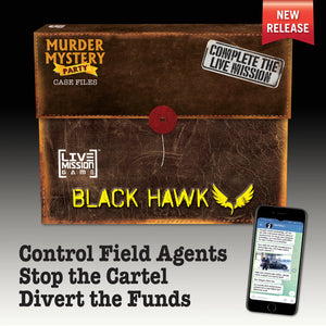Murder Mystery Party Case Files: Black Hawk Mission