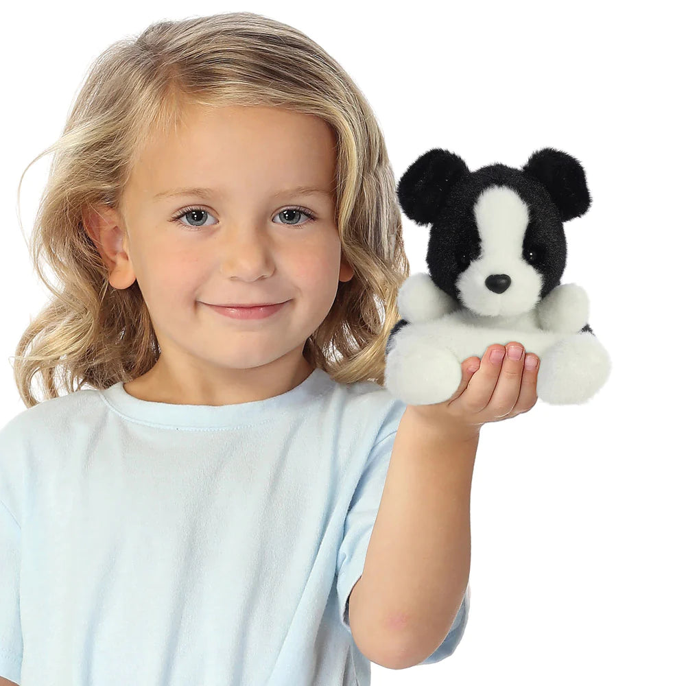 Palm Pals Brodie Collie Dog 5 Inch Plush Toy