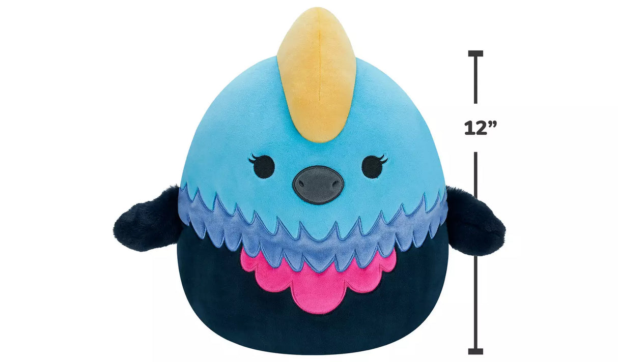 Squishmallow 12 Inch Melrose The Cassowary