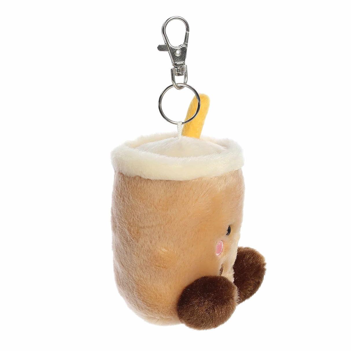 Palm Pals Clip-On 4 Inch - Milky Tea Boba