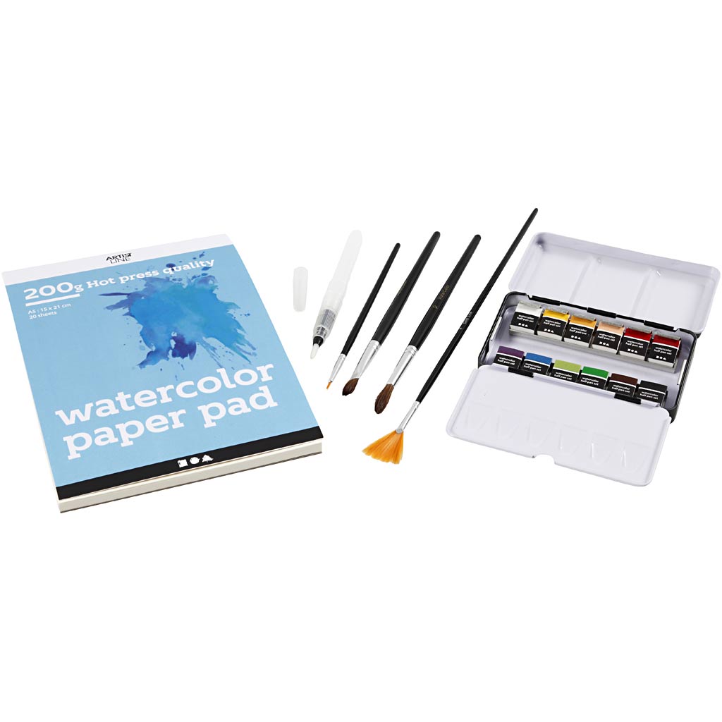 Starter Craft Kit Watercolours