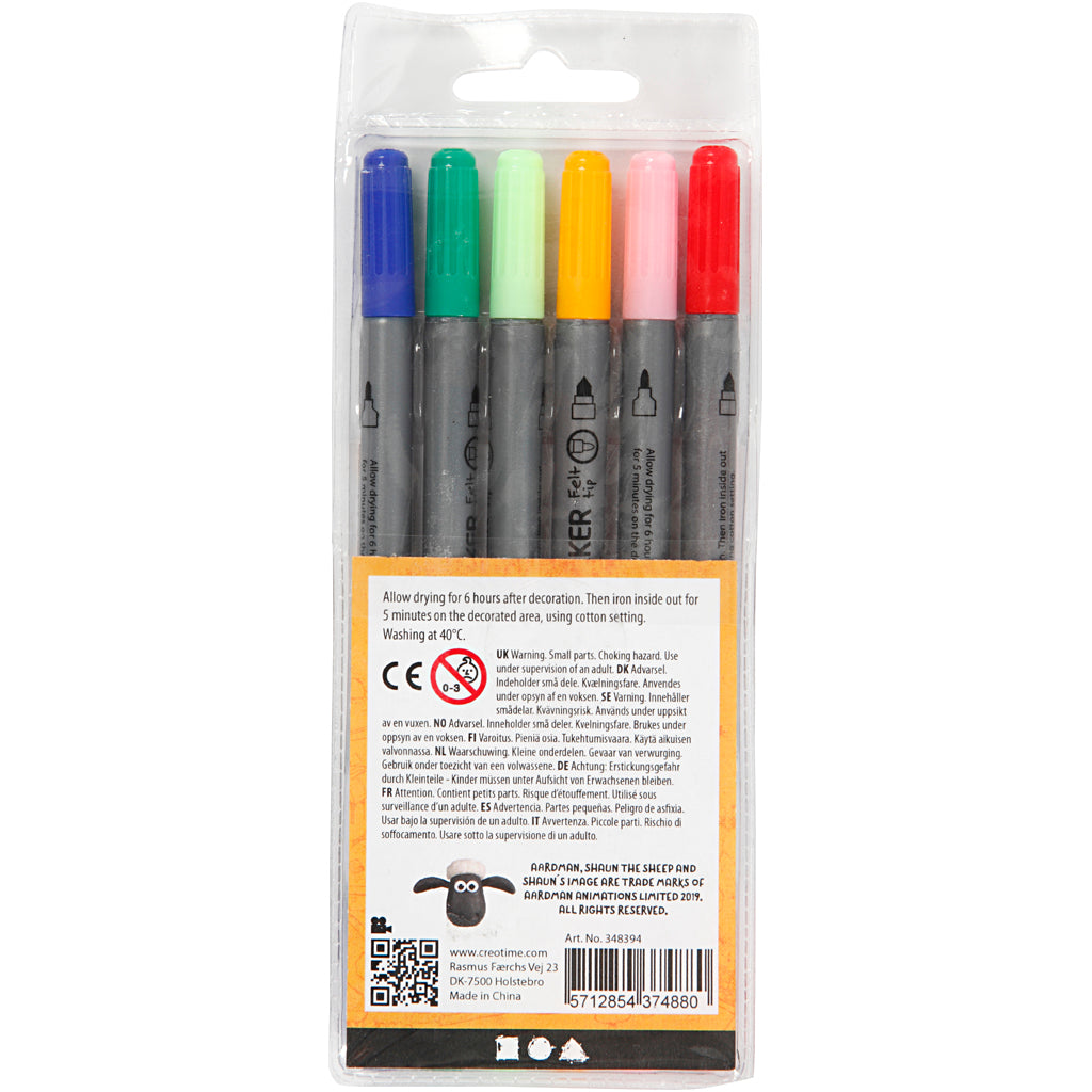 Textile markers
