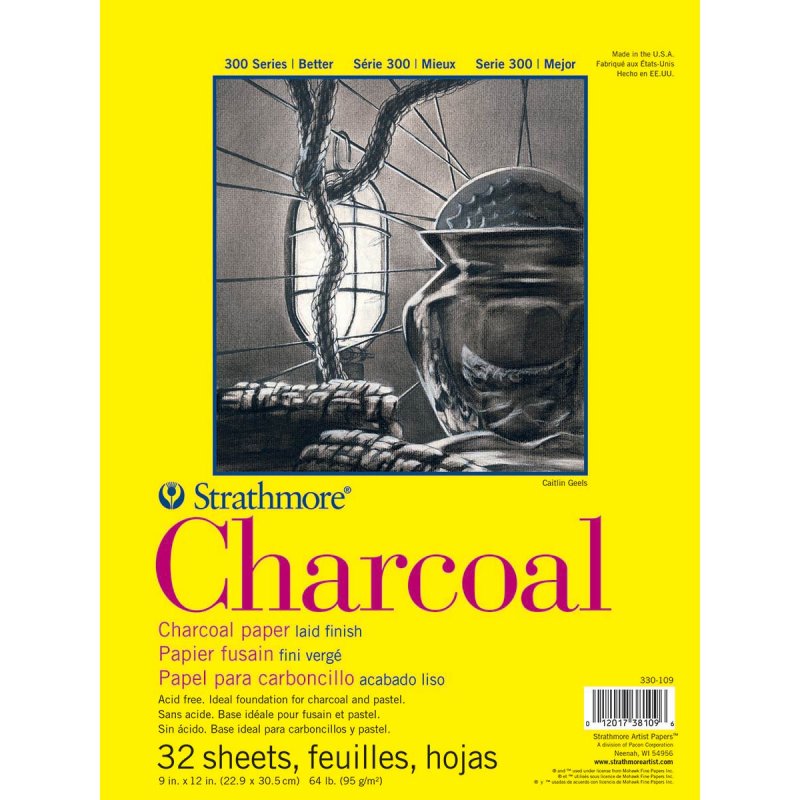 Strathmore 11"x17" Charcoal Pad 95g (32 Sheets)