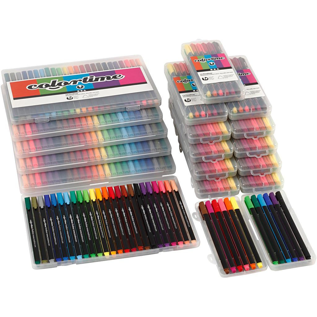 Colortime Fineliner Markers