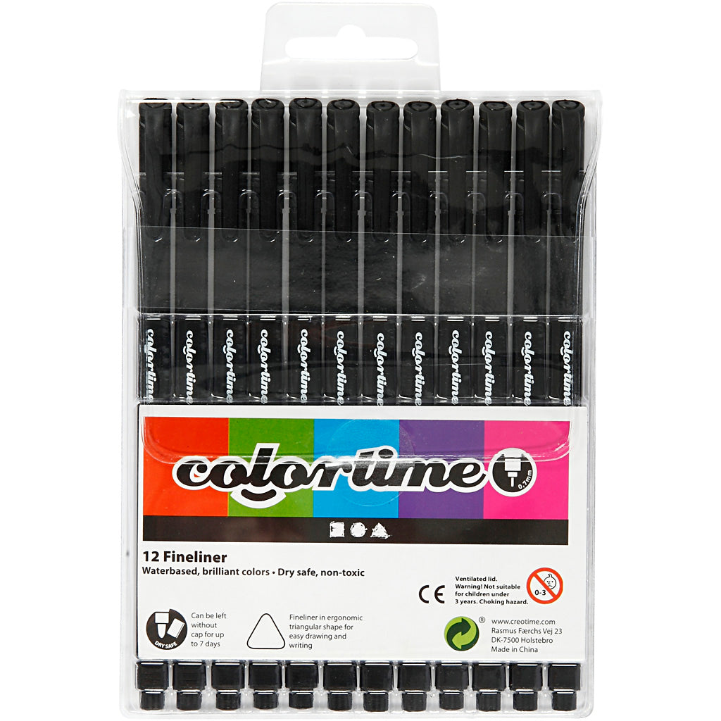 Colortime Fineliner Markers