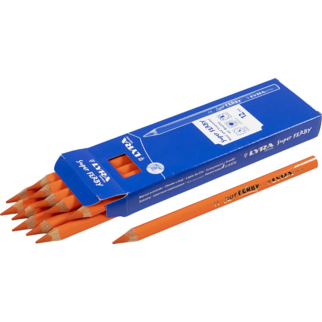 Super Ferby 1 colouring pencils
