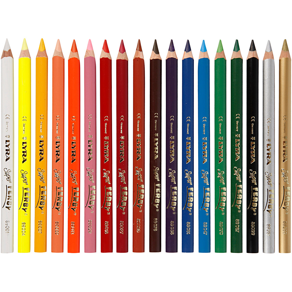 Super Ferby 1 colouring pencils