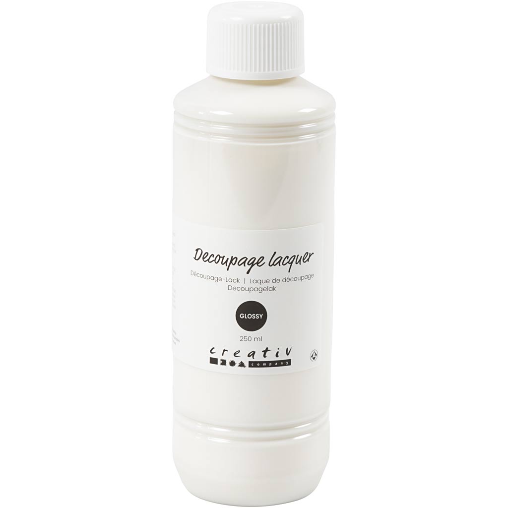Decoupage lacquer