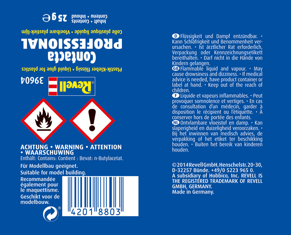 Revell Contacta Professional Plastic Glue 25g