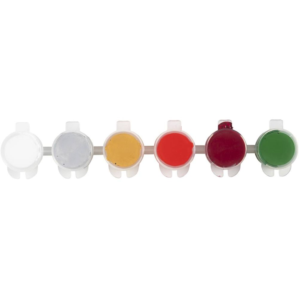 Plus Color Craft Paint - Christmas Colours (6x5ml)