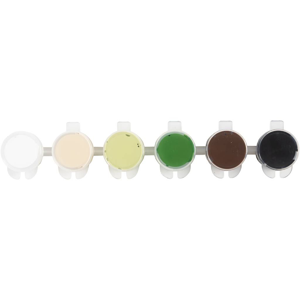 Plus Color Craft Paint - Natural Colours (6x5ml)