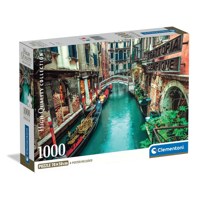 1000 Piece Jigsaw Puzzle - Venice Canal