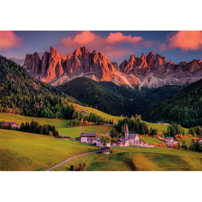 1000 Piece Jigsaw Puzzle - Magical Dolomites