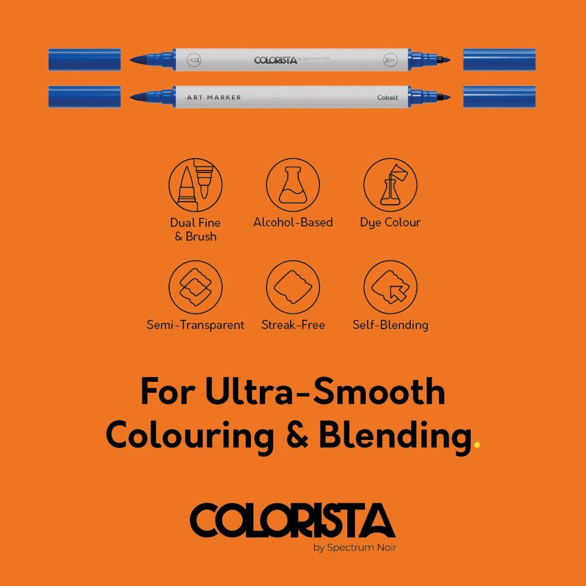 Colorista - Colouring Kit - Heroes of Manga 12pc