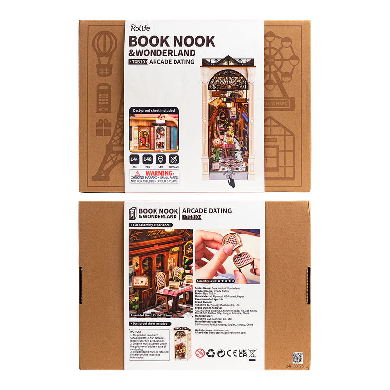 Rolife DIY Book Nook - Arcade Dating