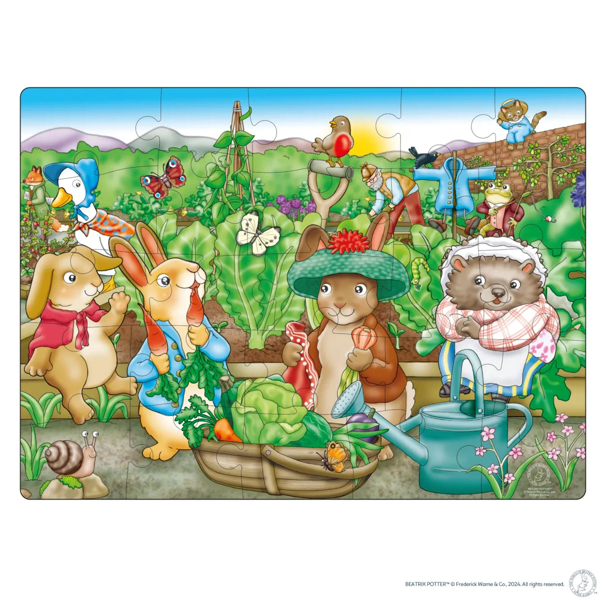 Orchard Toys Peter Rabbit In Mr. McGregor's Garden Puzzle