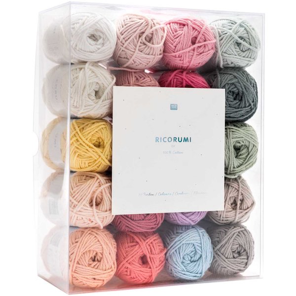 Rico Design Creative Ricorumi dk Set pastel 20 colors 25g