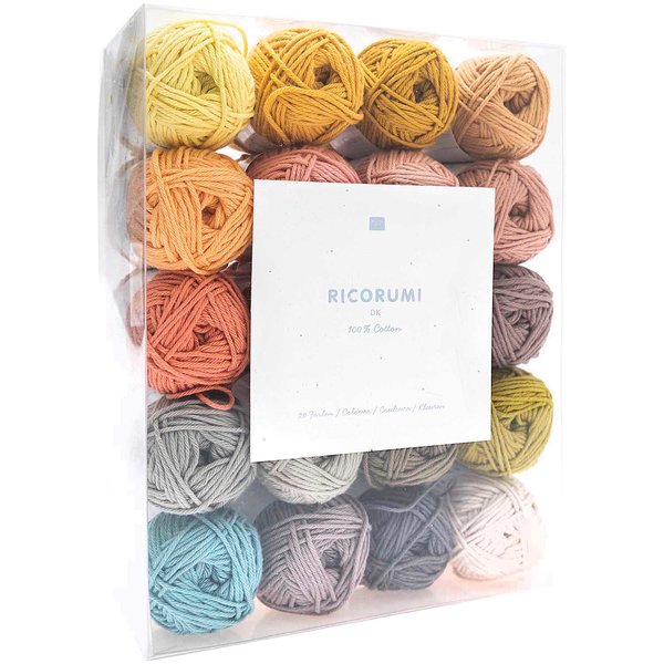 Rico Design Creative Ricorumi dk Set Limited 20 Colors 25g