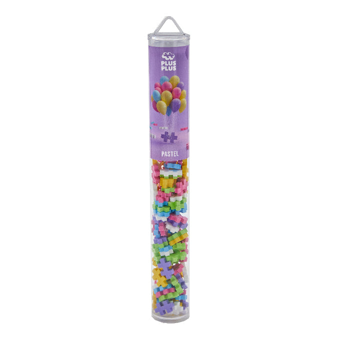 Plus-Plus 100 Piece Tube - Pastel Colour Mix