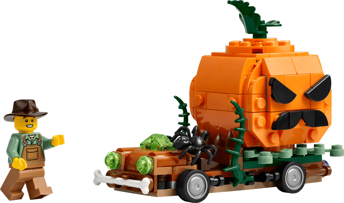 LEGO Jack-O-Lantern Pickup Truck