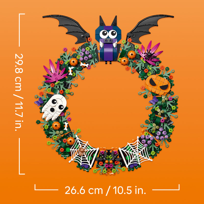 LEGO Halloween Wreath
