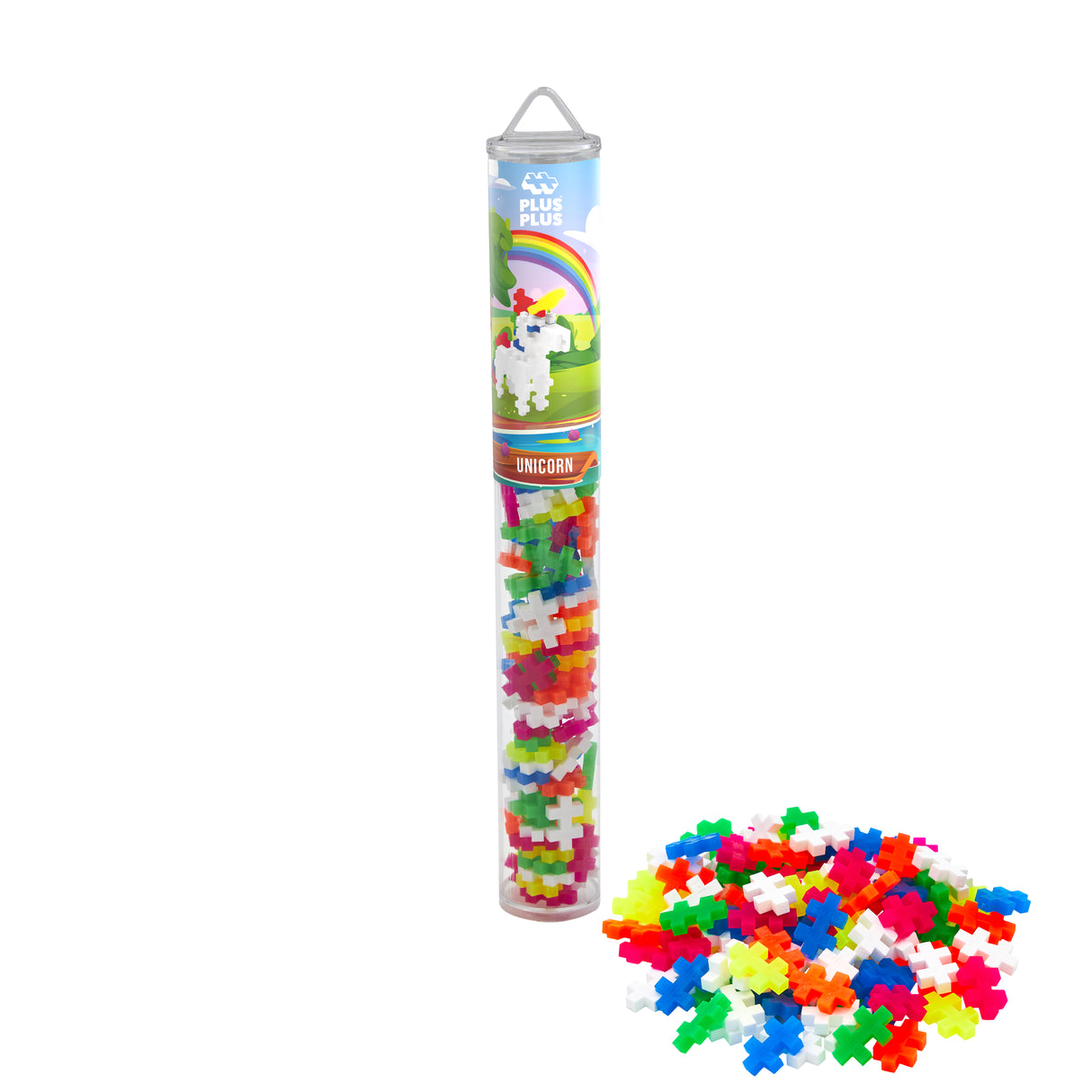 Plus-Plus 100 Piece Tube - Unicorn