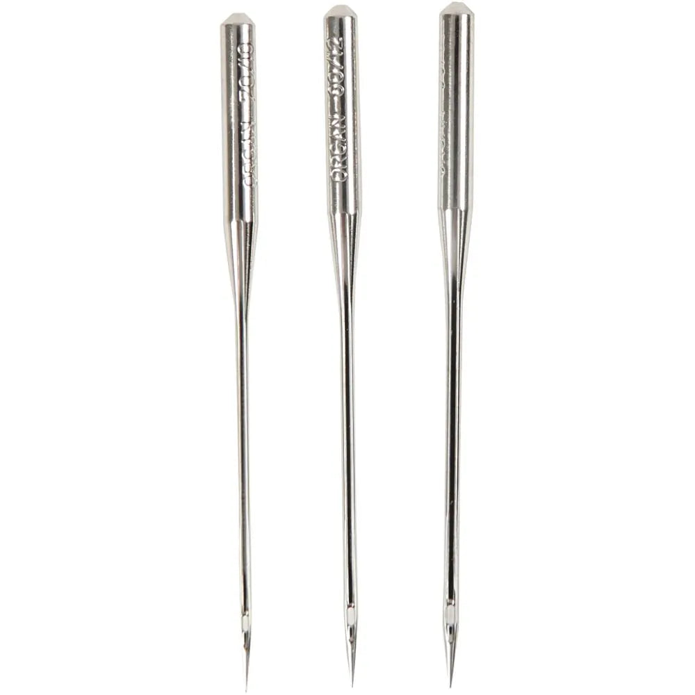 Sewing Machine Needles, no. 70+80+90+100 (10 Pack)