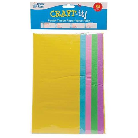 Pastel Tissue Paper Value Pack-25
