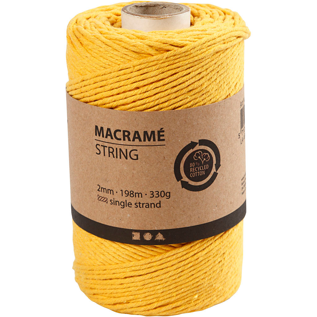 Macramé cord
