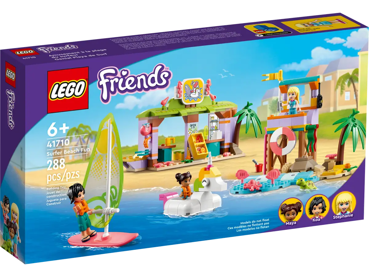 Lego Friends Surfer Beach Fun Set
