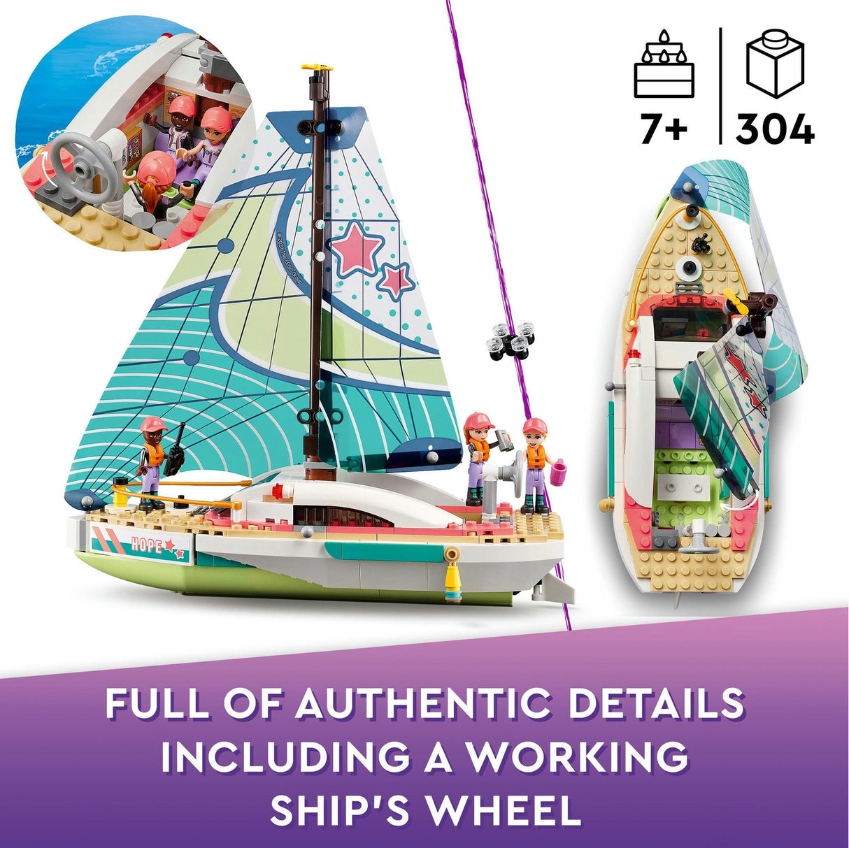 Lego Friends - Stephanies Sailing Adventure