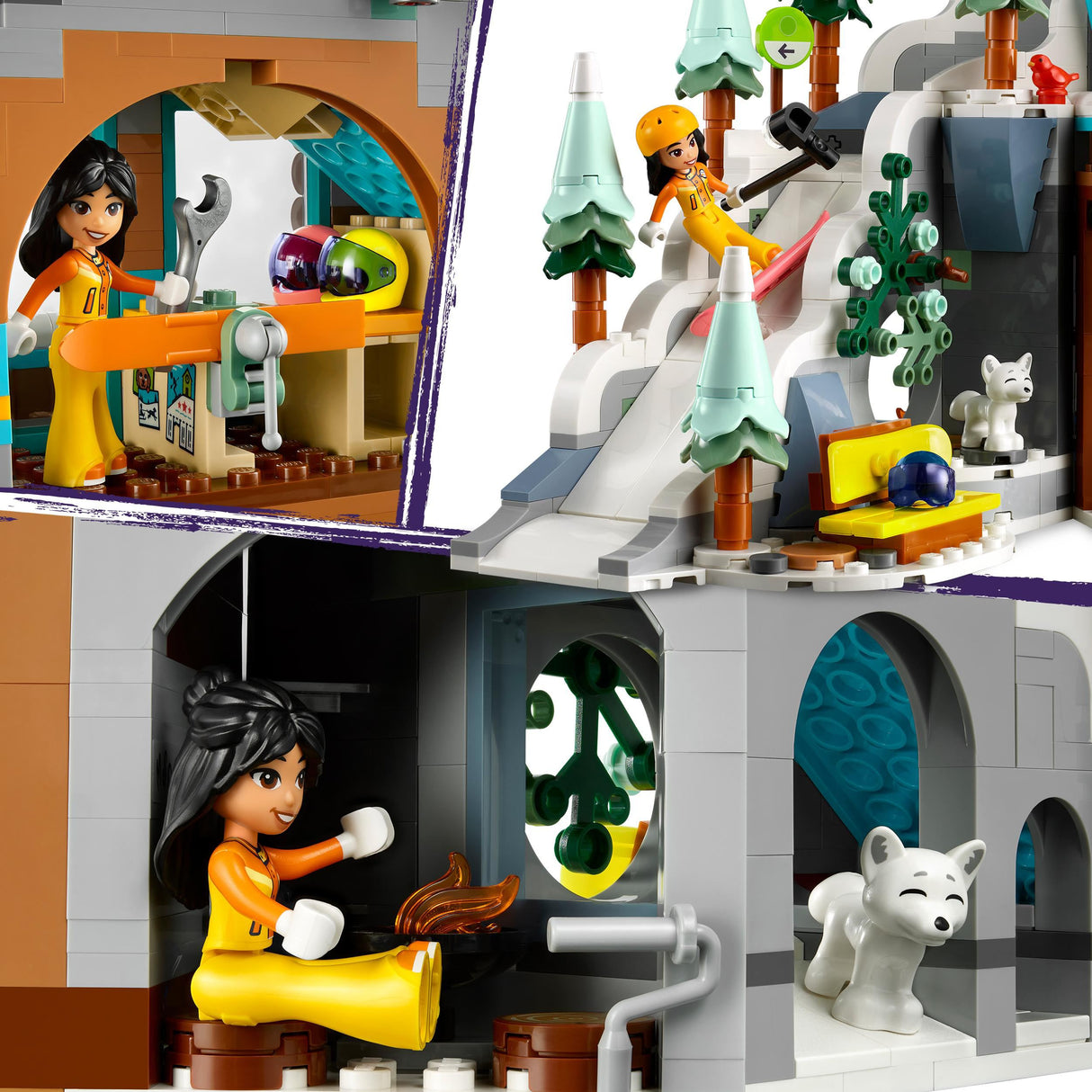 Lego Friends Holiday Ski Slope and Café