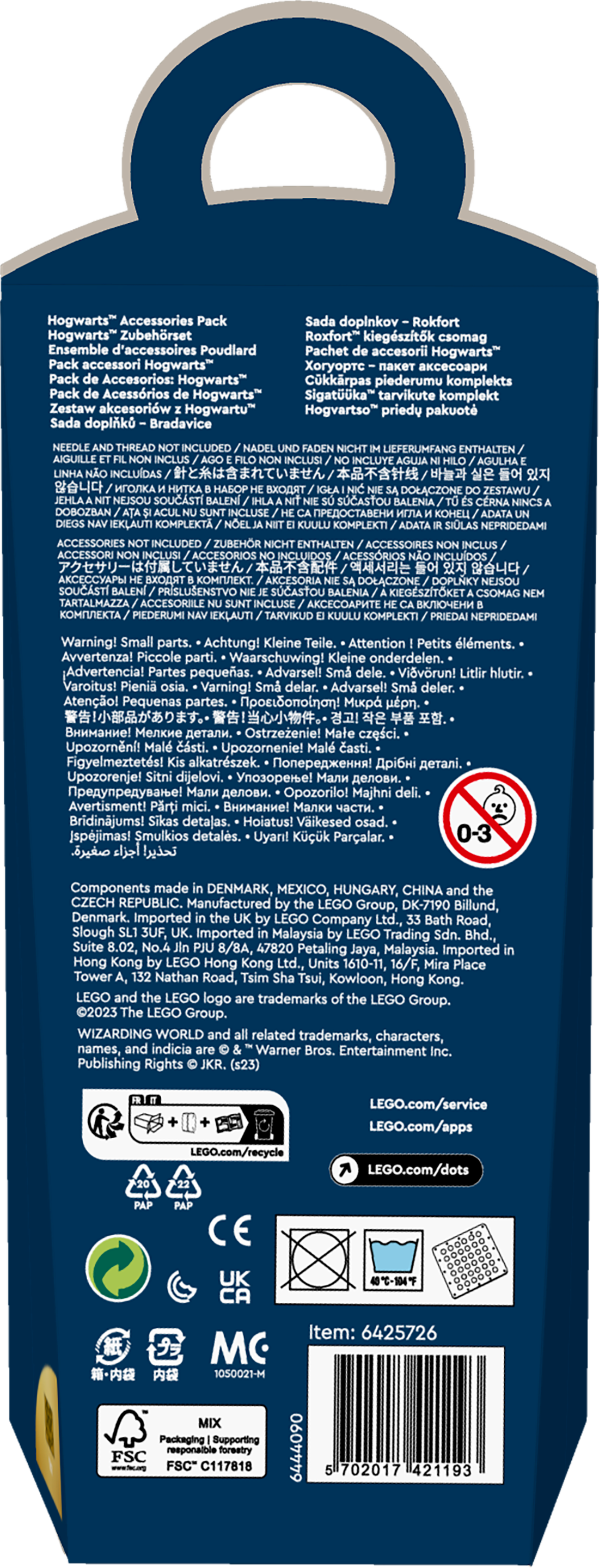 Lego Dots - Hogwarts Accessories Pack