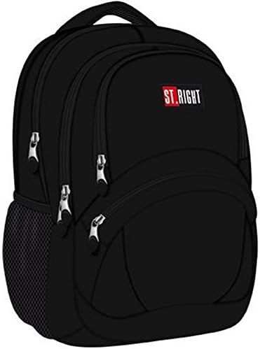 St.Right Backpack 17 Inch - Black