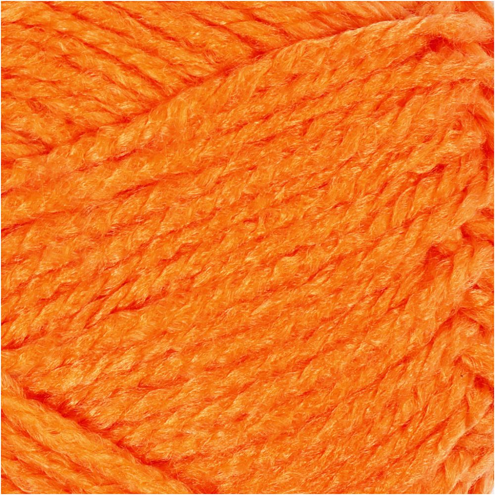 Creativ Fantasy Acrylic Yarn - Neon Orange (50g)
