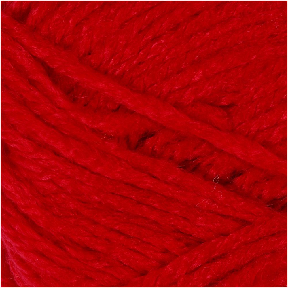 Creativ Fantasy Acrylic Yarn - Red (50g)