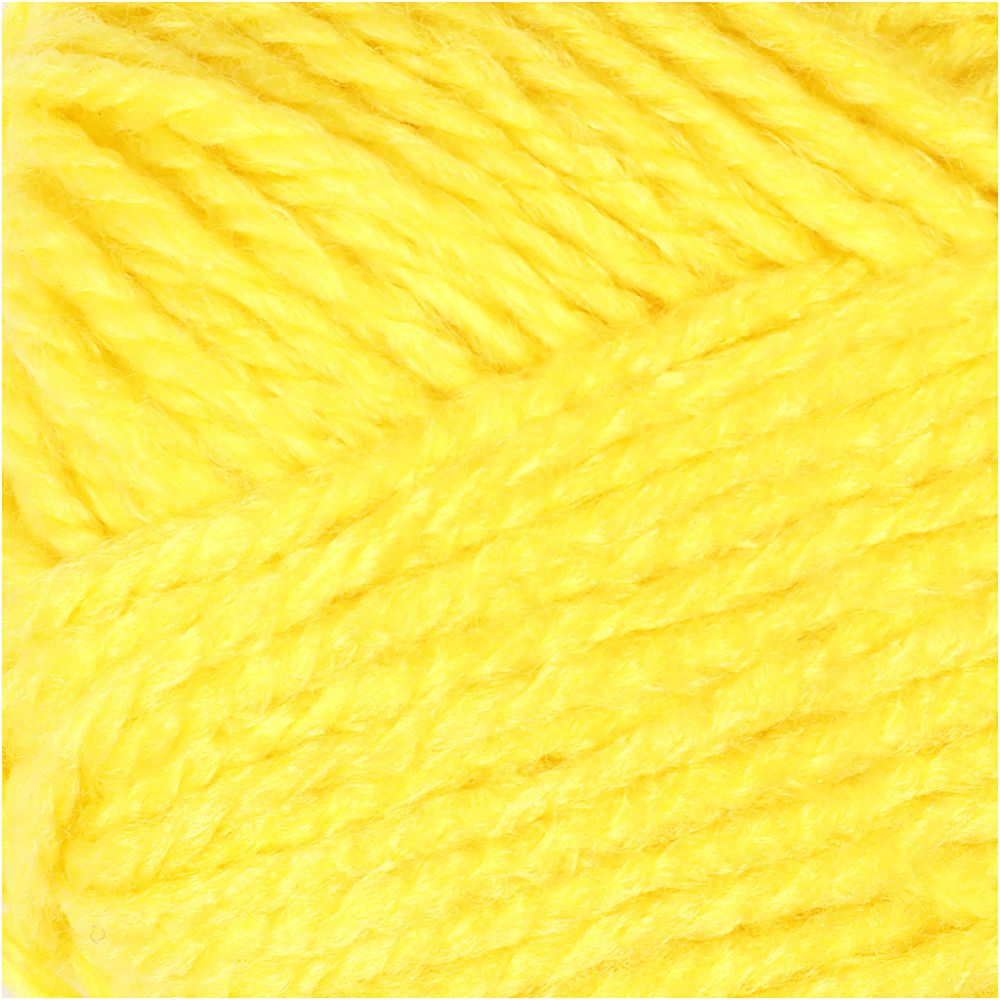 Fantasy Acrylic Yarn 50g - Yellow