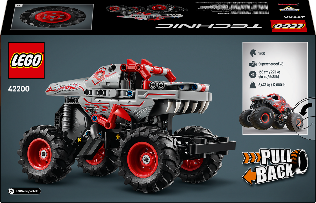 Lego Technic - Monster Jam™ ThunderROARus™ Pull-Back