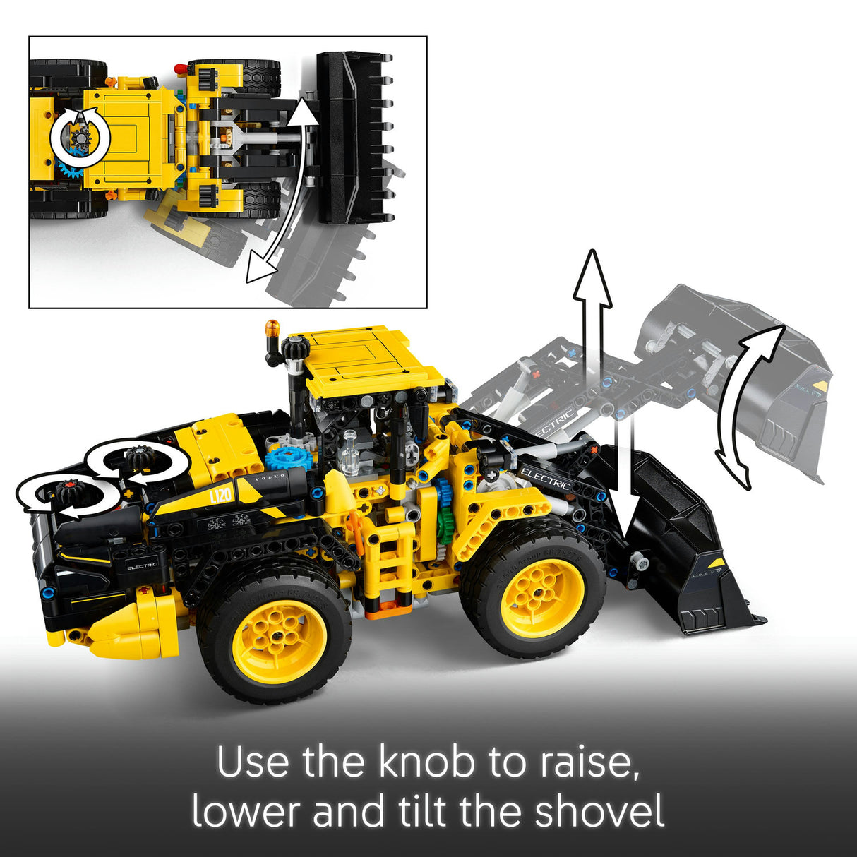 Lego Technic - Volvo L120 Electric Wheel Loader