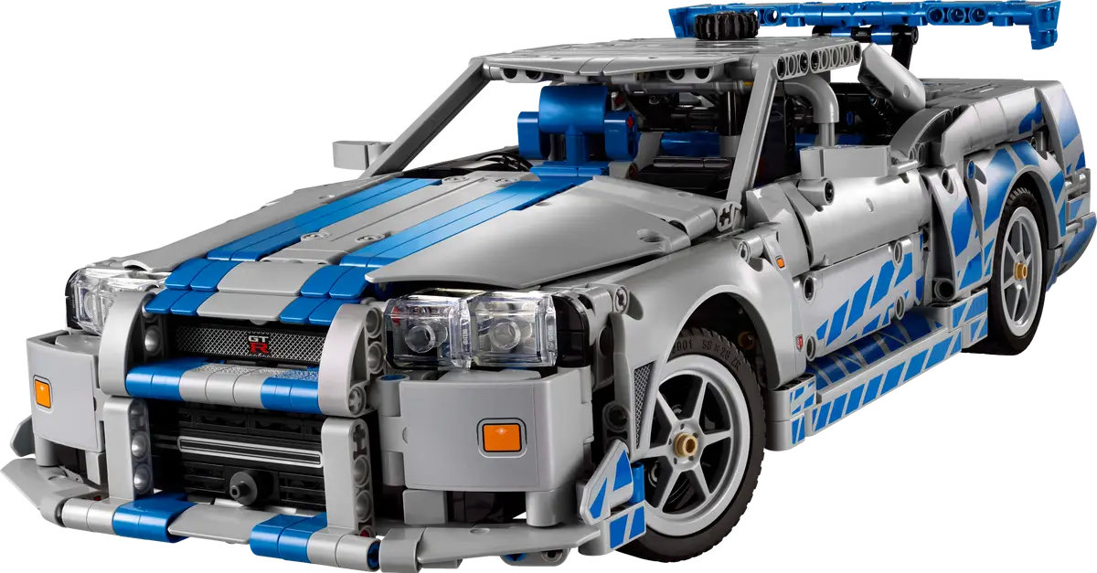 Lego Technic - 2 Fast 2 Furious Nissan Skyline GT-R (R34) Car