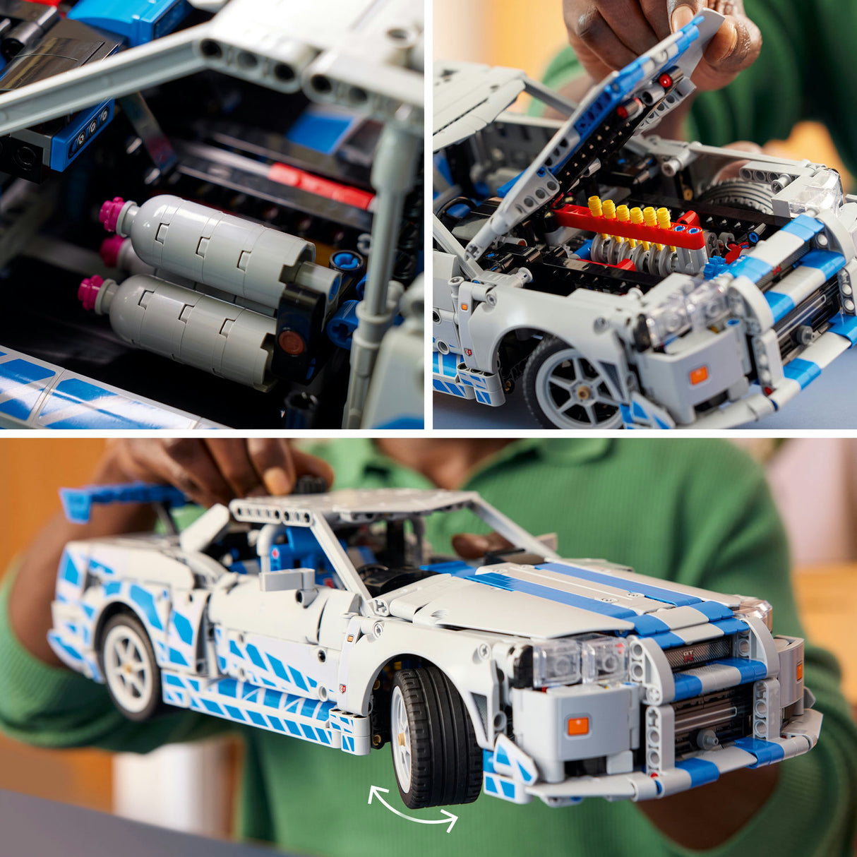 Lego Technic - 2 Fast 2 Furious Nissan Skyline GT-R (R34) Car